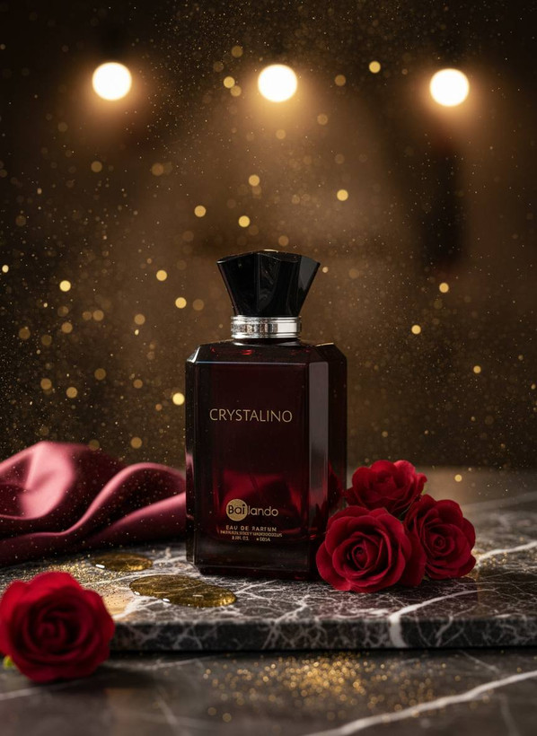 ادکلن زنانه 100 میل برند crystalino مزون دیبا یزد عطر زنانه خوشبو و ملایم