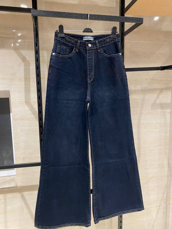 شلوار جین سوپربگ زنانه کد 19/3 مزون دیبا یزد رنگ تینت گازوئیلی👖