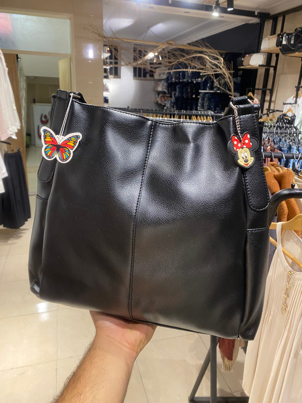 جزئیات کیف زنانه پارچه شل عروسکی وارداتی کد 89706