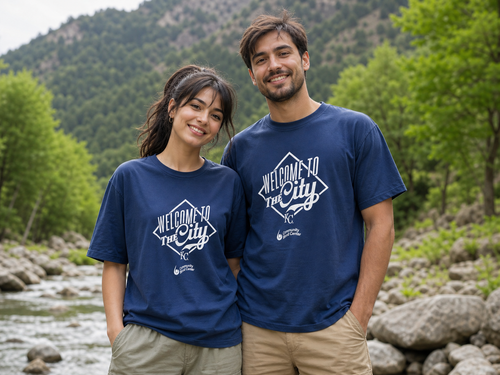 تیشرت نخ و پنبه یونیسکس (مردانه و زنانه ) استین کوتاه وارداتی