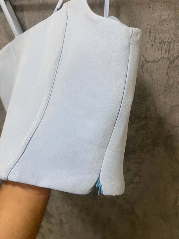 جزئیات کراپ زنانه ست سهتکه